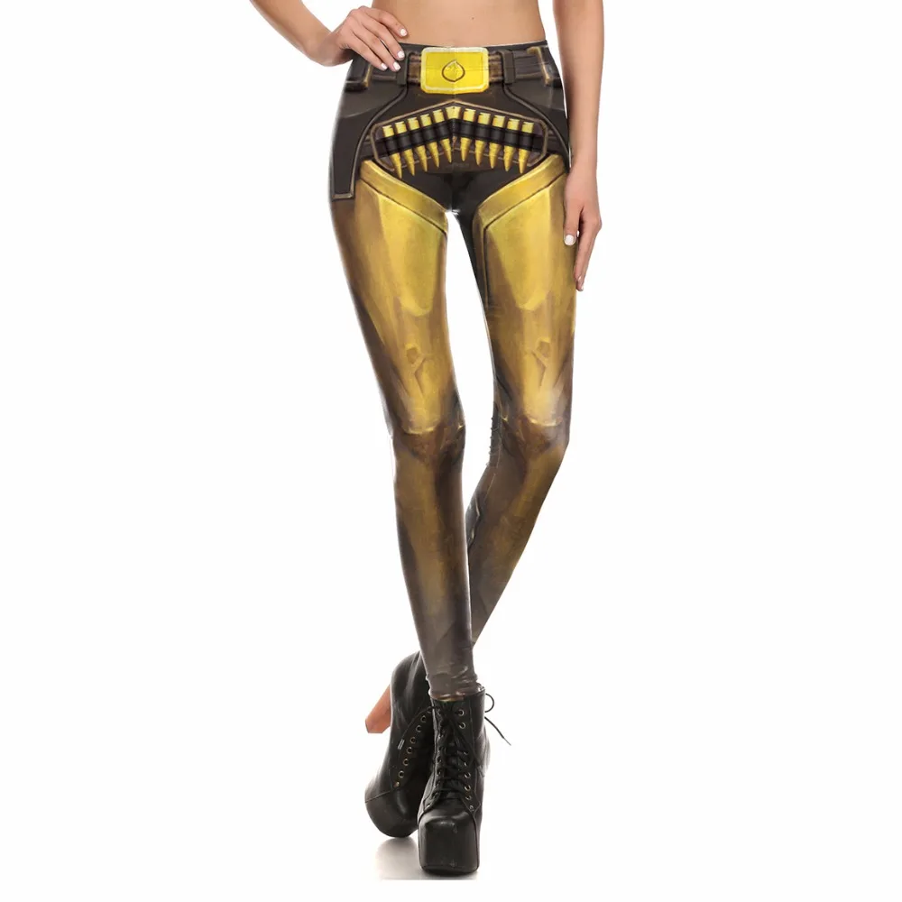 NADANBAO New BARBARIAN Skull Women Leggings Punk Skull Printed Legins High Elastic Fitness Pants Ladies Push-Up Legging