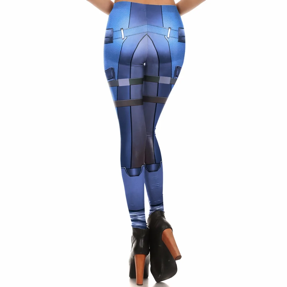 NADANBAO New BARBARIAN Skull Women Leggings Punk Skull Printed Legins High Elastic Fitness Pants Ladies Push-Up Legging