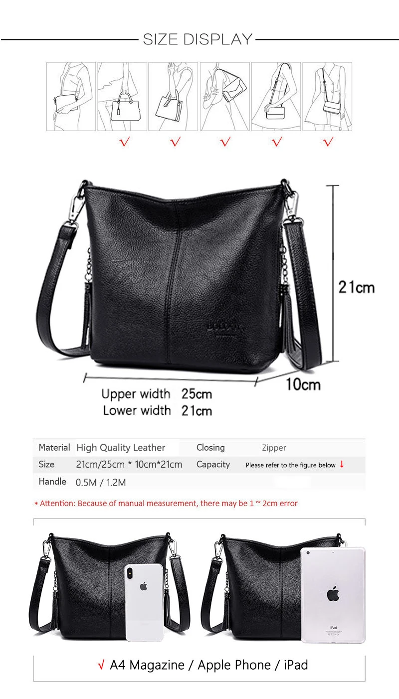 Hand Crossbody Bags For Women 2026 New Luxury Designer Handbag Leather Tassel Shoulder Bags Purses And Handbags Tote Bag Bolsa