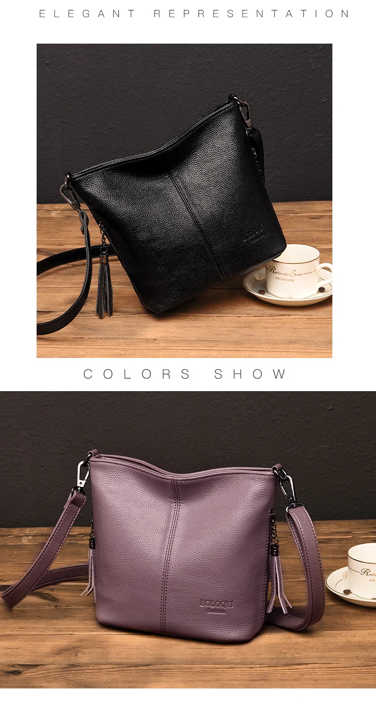 Hand Crossbody Bags For Women 2026 New Luxury Designer Handbag Leather Tassel Shoulder Bags Purses And Handbags Tote Bag Bolsa