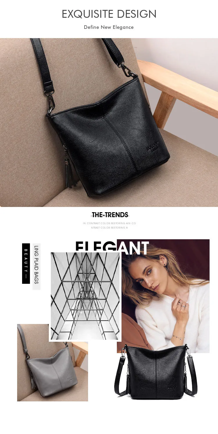 Hand Crossbody Bags For Women 2026 New Luxury Designer Handbag Leather Tassel Shoulder Bags Purses And Handbags Tote Bag Bolsa