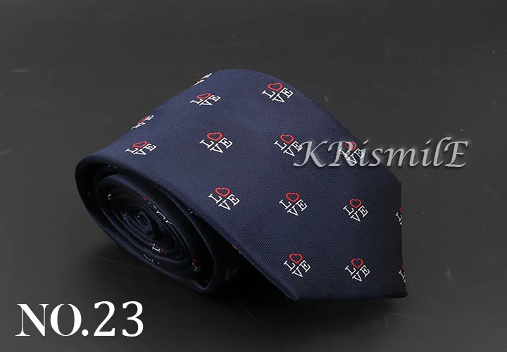 New Blue Printed Men's Tie Novelty Animal Fruit Pattern Neck Ties S lim Jacquard Woven High Quality Gravatas Accessories For Men