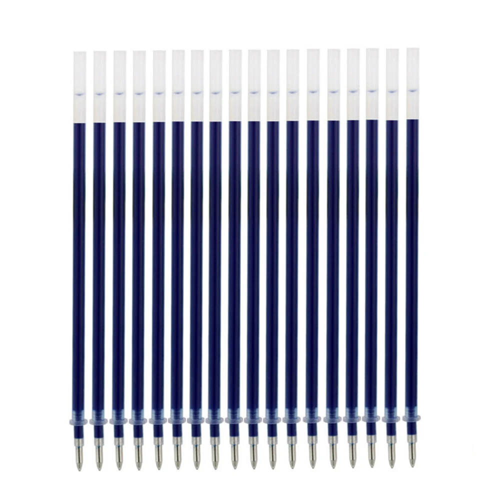 42Pcs/set Ballpoint Pen + Refill Set Black Blue Red Ink Gel Pen Bullet Tip 0.5mm School & Office Supplies Stationery Kids Gift P