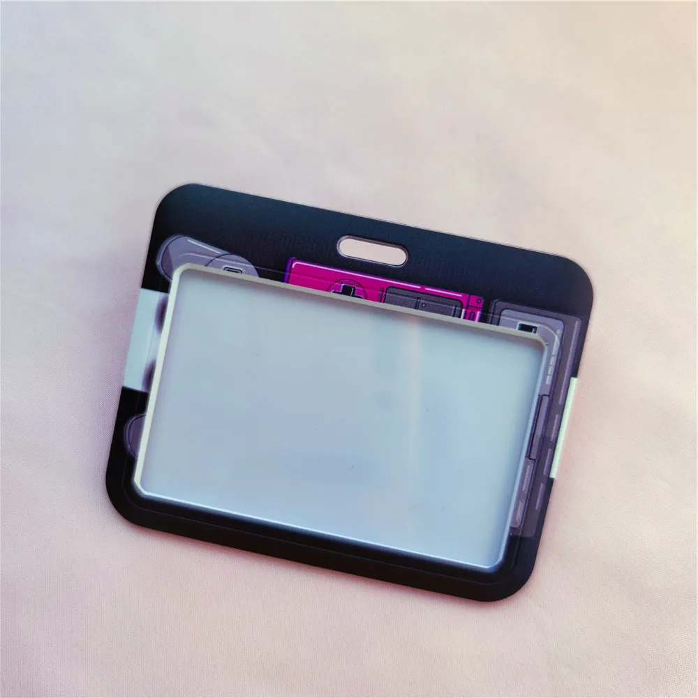 Cute Horizontal Lanyard Name Card Holder Student Hanging Neck Phone Lanyards Badge Door Subway Access ID Card Holders Case