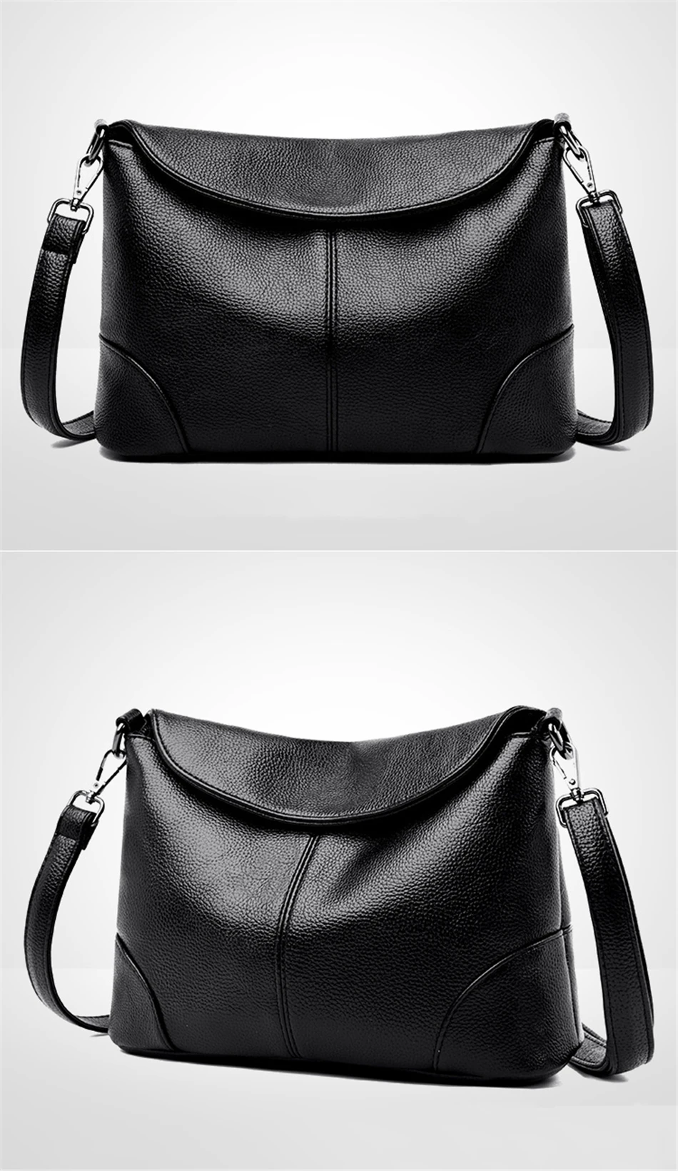 Soft Leather Crossbody Bags for Women 2026 Luxury Handbags Women Bags Designer Female Casual Hand Shoulder Bag Bolsos De Mujer