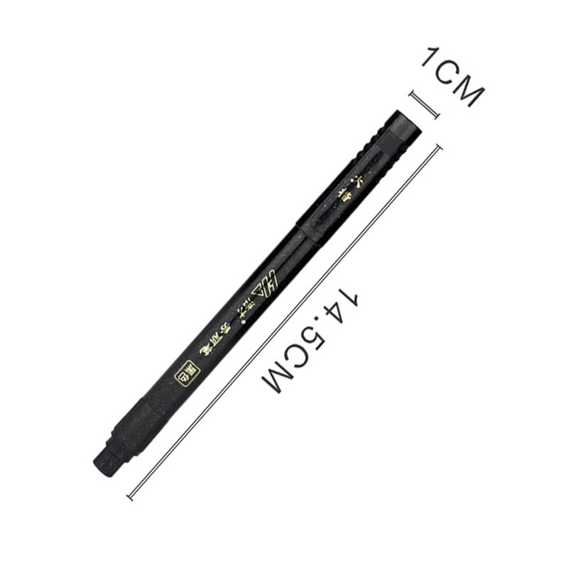 3/4 pcs/lot Hand Lettering Brush Pen Black Ink Calligraphy Pen Markers Art Writing Office School Supplies Stationery Student