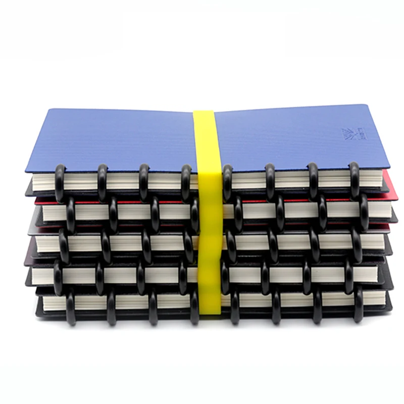 Fromthenon A4 A5 B5 Notebooks Cover Silicone Elastic Band Color Rubber Bands Bandage for Planner Scrapbooking Business Card Book