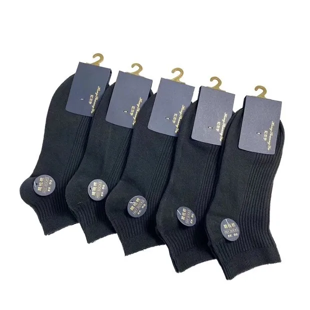5 Pairs 1 Lot Men Women Socks Unisex Ankle Socks 100 cotton 1 Pack Set Solid Color Short Low Cut Sock White Black Sox Soks