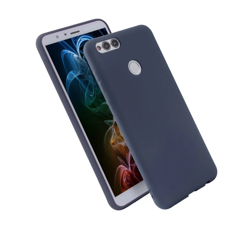 Candy Color Silicone Phone Case For Huawei Honor 7X 7A 7C Pro 7S Honor 8 8X 8C 8A 8S 9 Lite 9s 9c 9A Matte Soft TPU Back Cover
