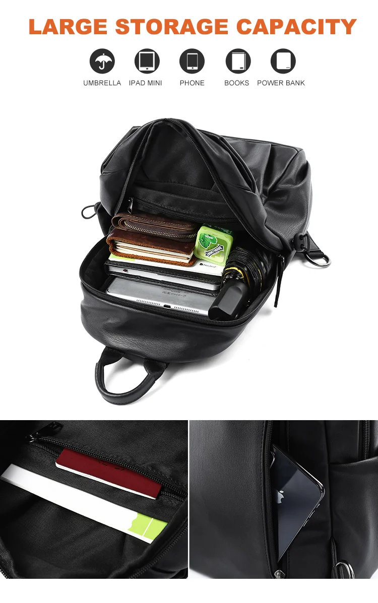 MOYYI Sling Bag for Men, Waterproof Nylon Chest Bag with Adjustable Strap, Anti theft Sport Travel Crossbody Bag