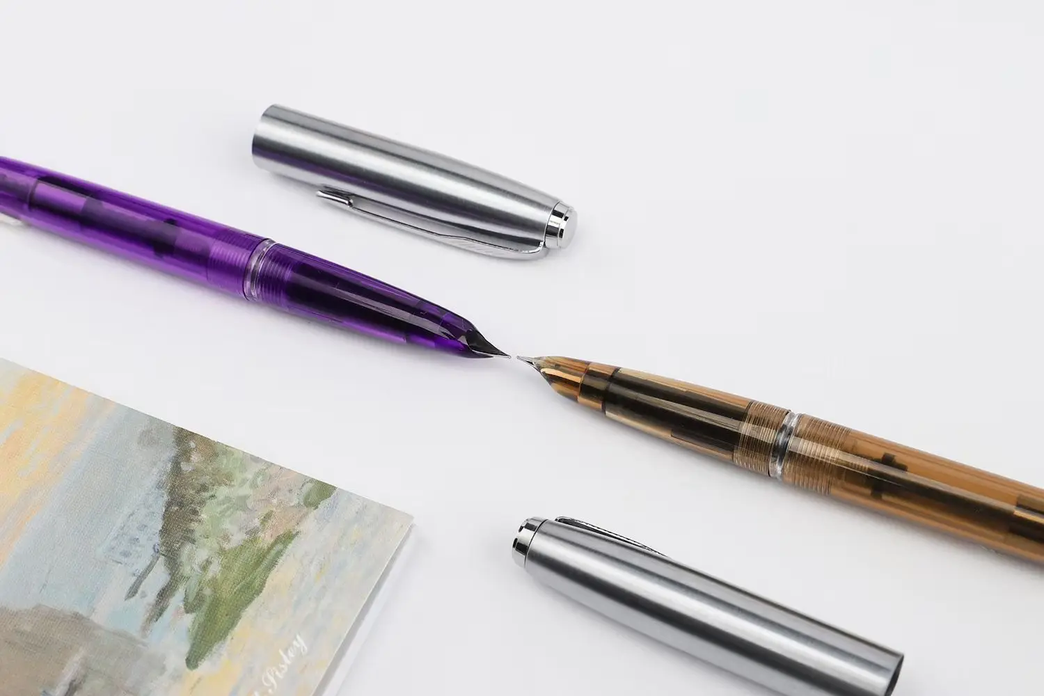New PAILI  Fountain Pen Fashion Popular Plastic Colorful Classic Business Gift Ink Pens Nice Office Pen Gift School