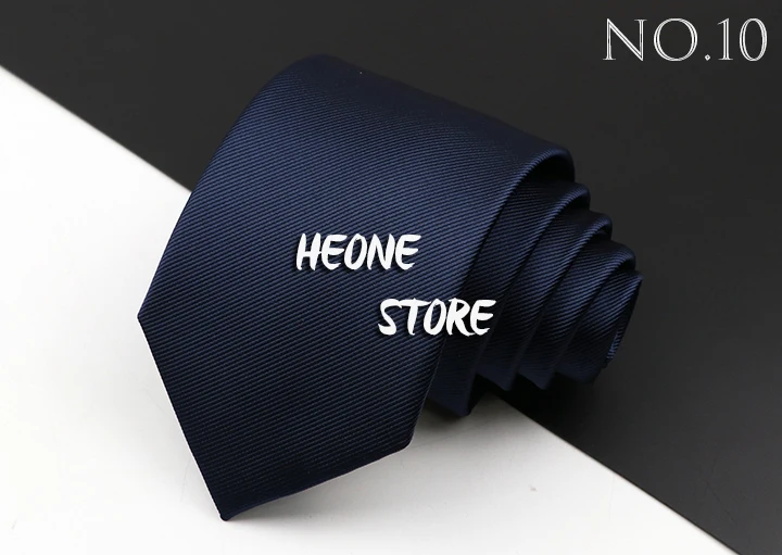 Fashion Men's Business Tie Classic 8CM Stripe Plaid Polyester Jacquard Necktie Red Blue Black High Quality Daily Wear Cravat
