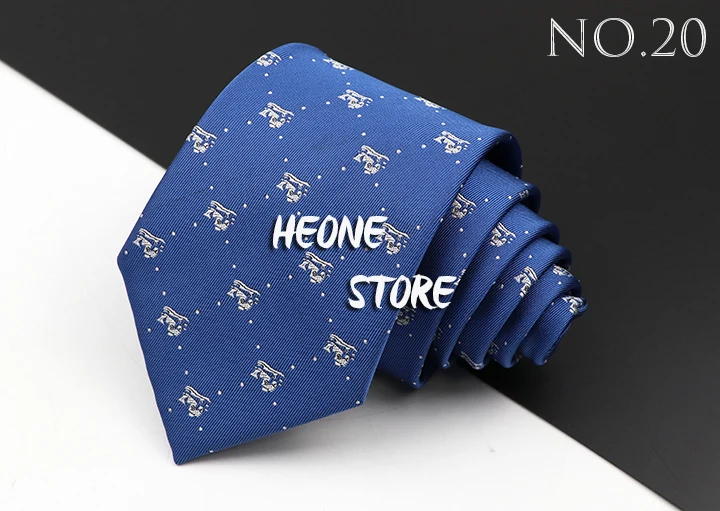 Fashion Men's Business Tie Classic 8CM Stripe Plaid Polyester Jacquard Necktie Red Blue Black High Quality Daily Wear Cravat