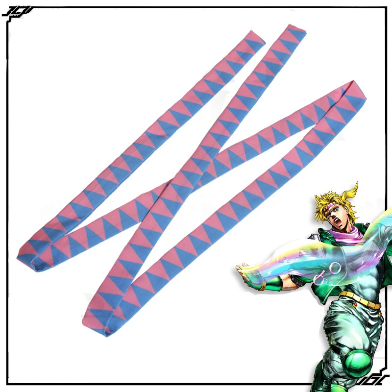 Caesar Anthonio Zeppeli Headwear Anime Cosplay Props JoJo's Bizarre Adventure Headband Hair Band Unisex Halloween Party Decor