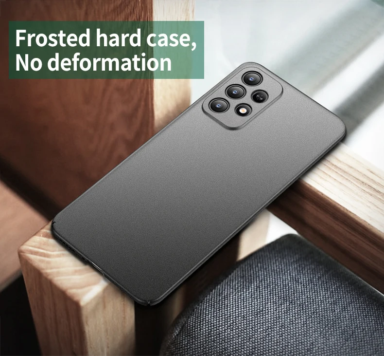 For SAMSUNG Galaxy A12 A32 A52 A52s A72 A13 A33 A53 A73 5G Hard Plastic Shockproof Case Covers Ultra Slim Frosted Cases