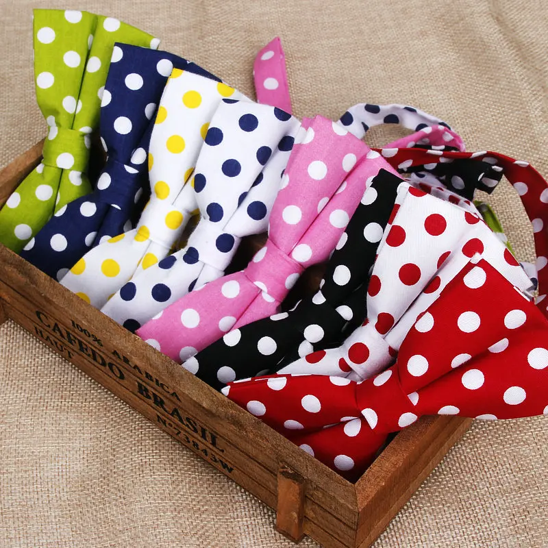 Mens Floral Bow Tie Flexible Bowtie Smooth Necktie Soft Cotton Butterfly Decorative Pattern Dot Flower Print Bow Ties