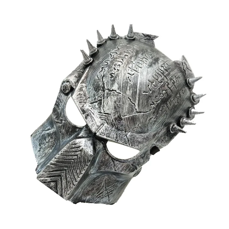 Predator Mask Halloween Horror Mask Lone Wolf Mask Rivet Snap Iron Mask Cosplay Costume Supplies Masque New Hot Predator Masks