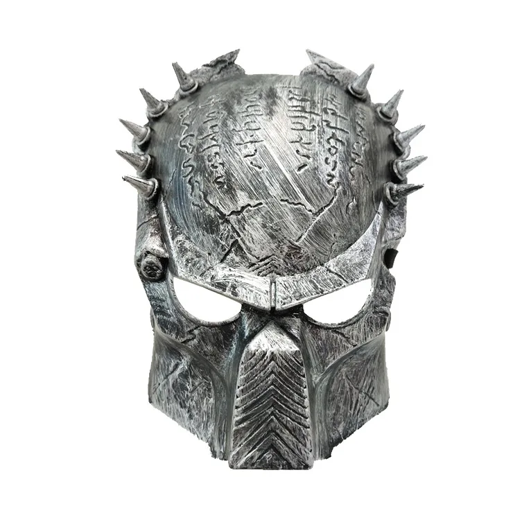 Predator Mask Halloween Horror Mask Lone Wolf Mask Rivet Snap Iron Mask Cosplay Costume Supplies Masque New Hot Predator Masks