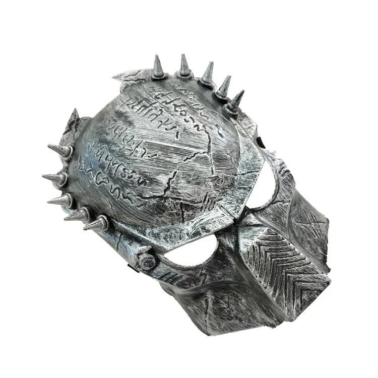 Predator Mask Halloween Horror Mask Lone Wolf Mask Rivet Snap Iron Mask Cosplay Costume Supplies Masque New Hot Predator Masks