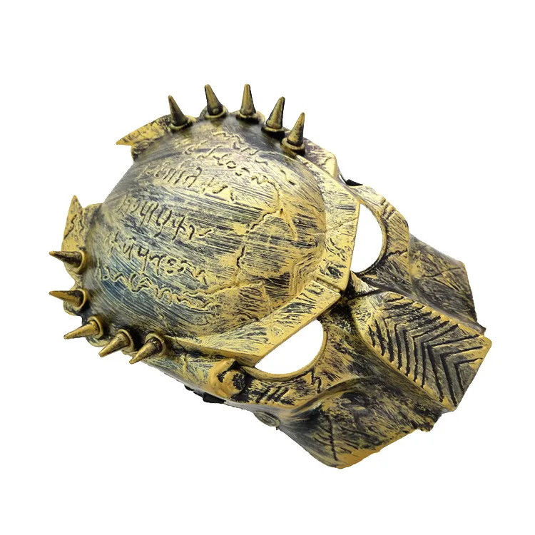 Predator Mask Halloween Horror Mask Lone Wolf Mask Rivet Snap Iron Mask Cosplay Costume Supplies Masque New Hot Predator Masks