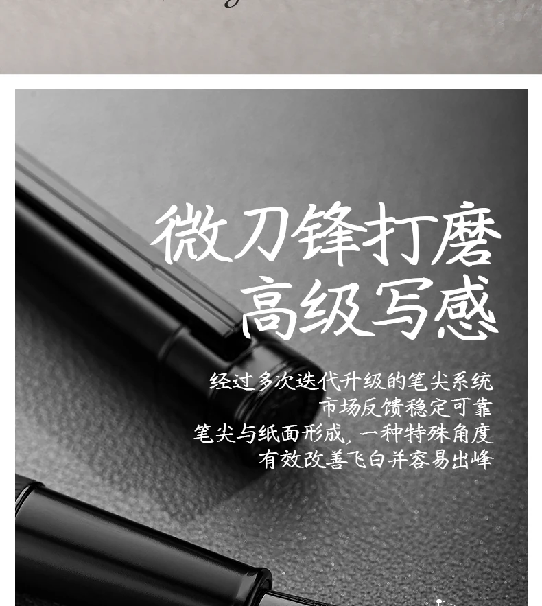 LT Hongdian Black Forest Pro 1861 Matte Fountain Pen Engravable Business Elite Gift Rollerball Calligraphy Set German Design