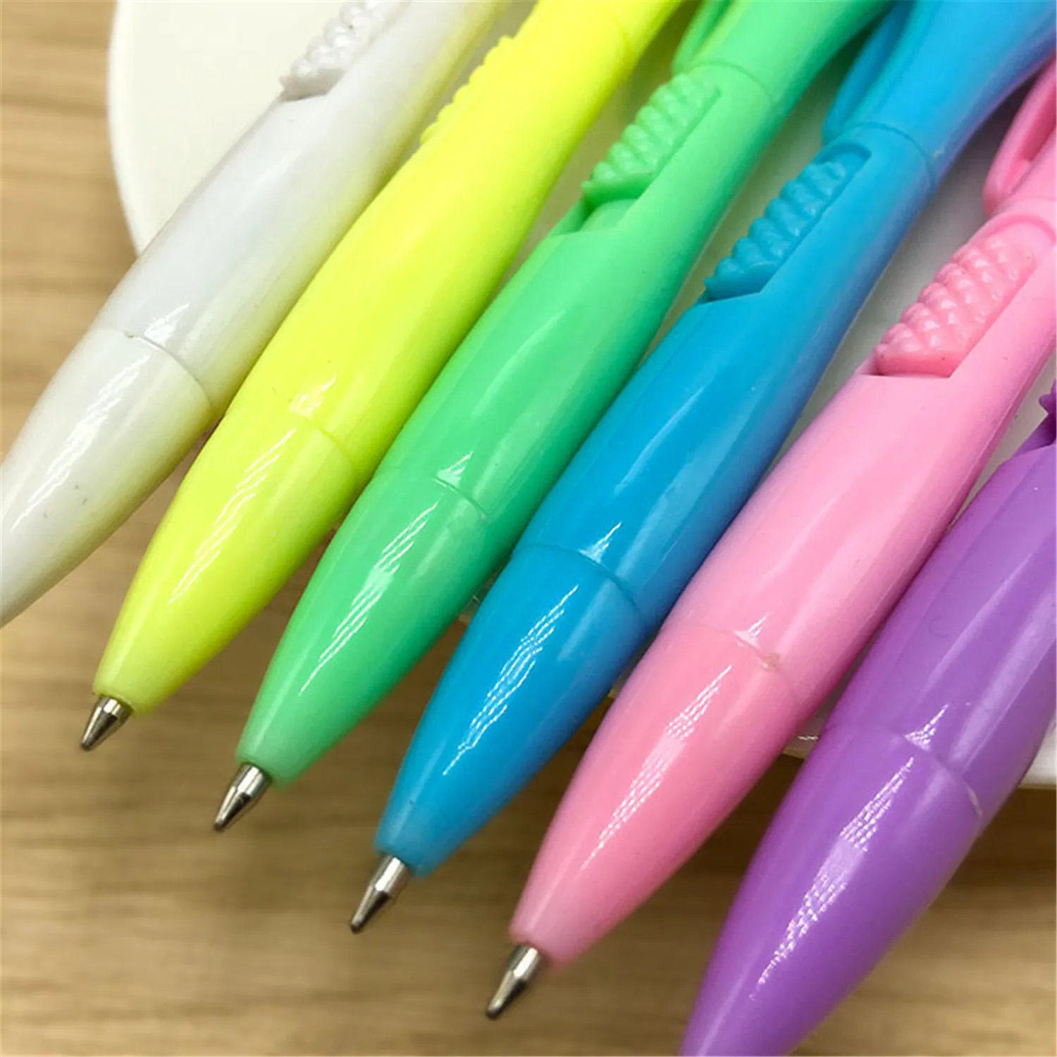 6pcs/lot Special Purpose Ball Pen Electronic Watch Test Pen Electronics Clock Ballpoint Pen Student Servant Work In An Office