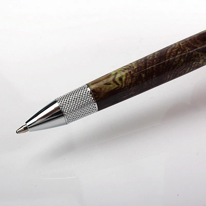 Luxury Quality Pen Metal Classical Student Ballpoint Pen Men Signature INK PENS Stationery Office Supplies Pencil Bag Choose