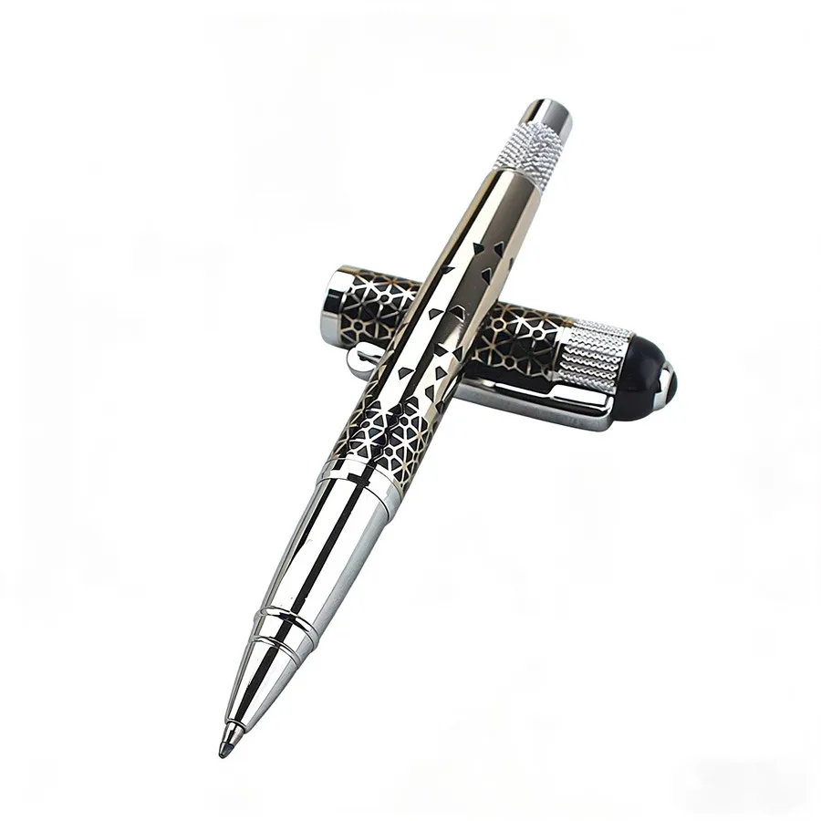 Luxury Quality Pen Metal Classical Student Ballpoint Pen Men Signature INK PENS Stationery Office Supplies Pencil Bag Choose