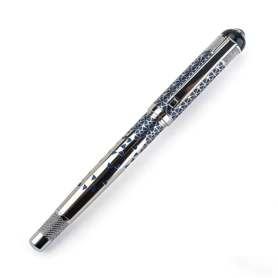 Luxury Quality Pen Metal Classical Student Ballpoint Pen Men Signature INK PENS Stationery Office Supplies Pencil Bag Choose