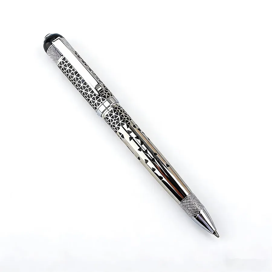 Luxury Quality Pen Metal Classical Student Ballpoint Pen Men Signature INK PENS Stationery Office Supplies Pencil Bag Choose
