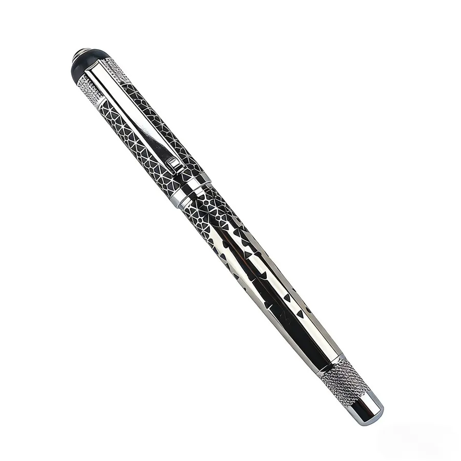 Luxury Quality Pen Metal Classical Student Ballpoint Pen Men Signature INK PENS Stationery Office Supplies Pencil Bag Choose