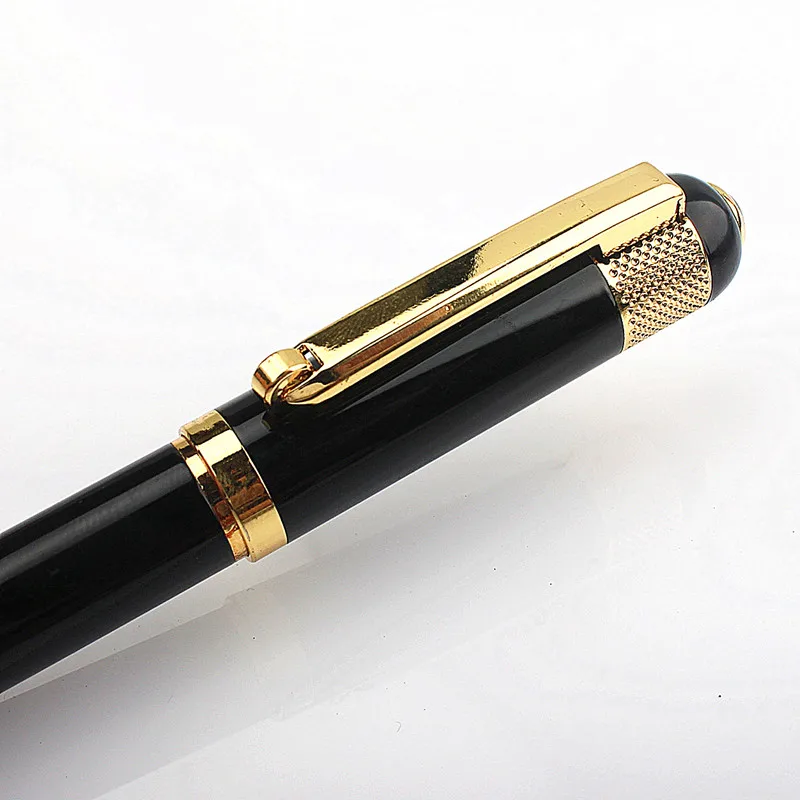 Luxury Quality Pen Metal Classical Student Ballpoint Pen Men Signature INK PENS Stationery Office Supplies Pencil Bag Choose