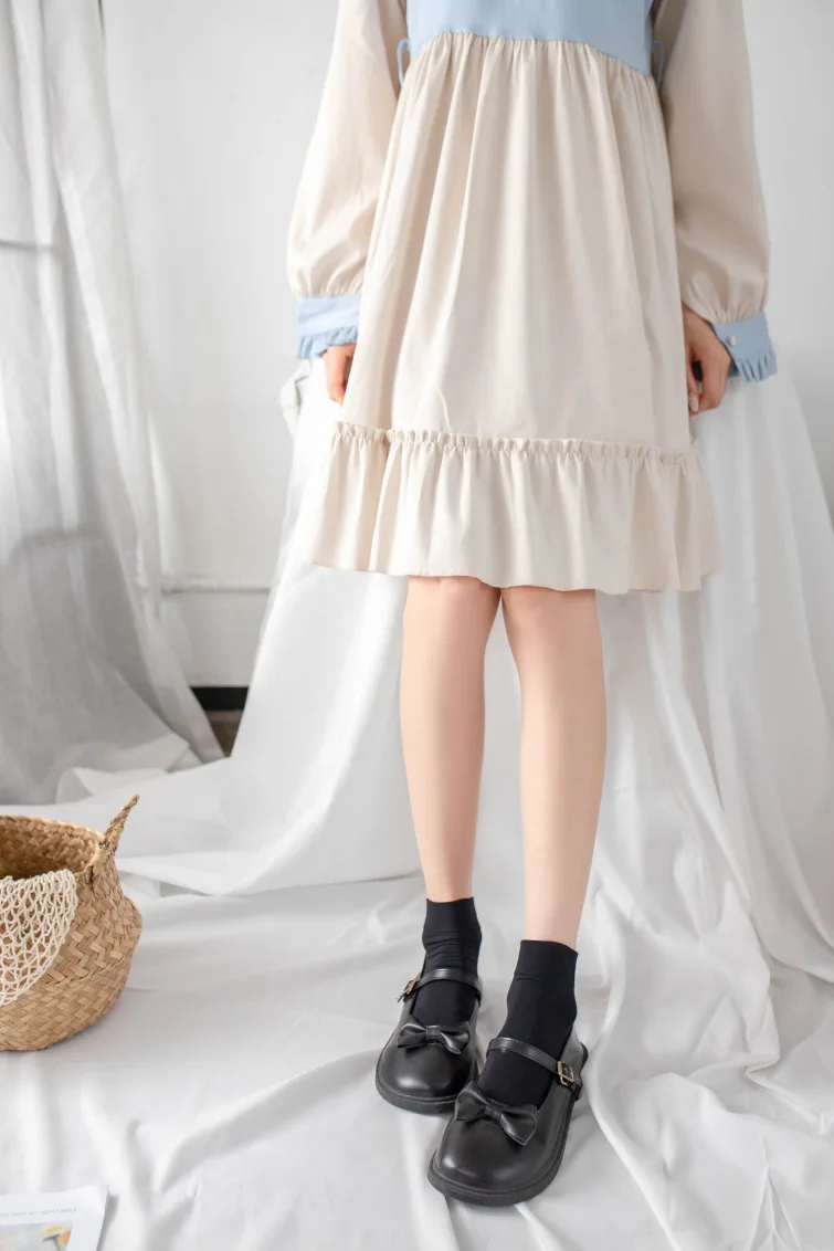 Women Socks Spring Summer Ladies Solid Color Socks Long Tube Short Socks High Mid Tube Socks Velvet White Black Soks for Girls