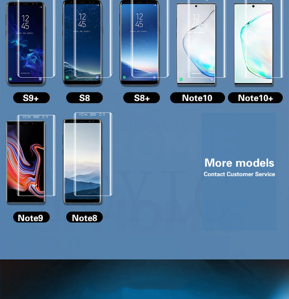 4Pcs Hydrogel Film Screen Protector For Samsung Galaxy S10 S20 S21 S22 S23 S24 Plus Ultra FE Screen Protector For Note 20 9 10