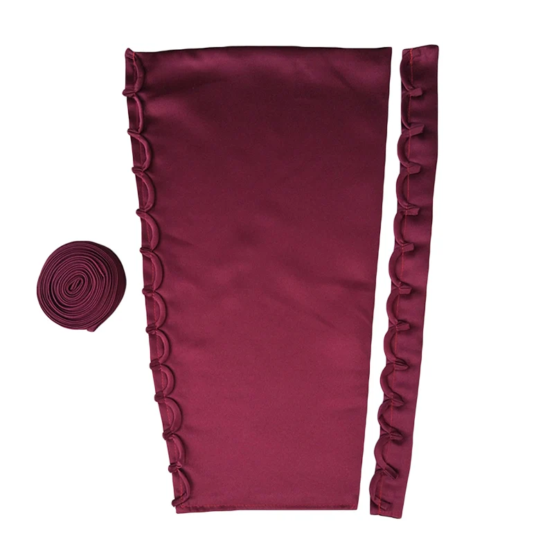 3Pcs/Set Satin Corset Kits Zipper Replacement Wedding Gown Back Lace Webbing DIY Craft Wedding Dress Accessories Lace Up