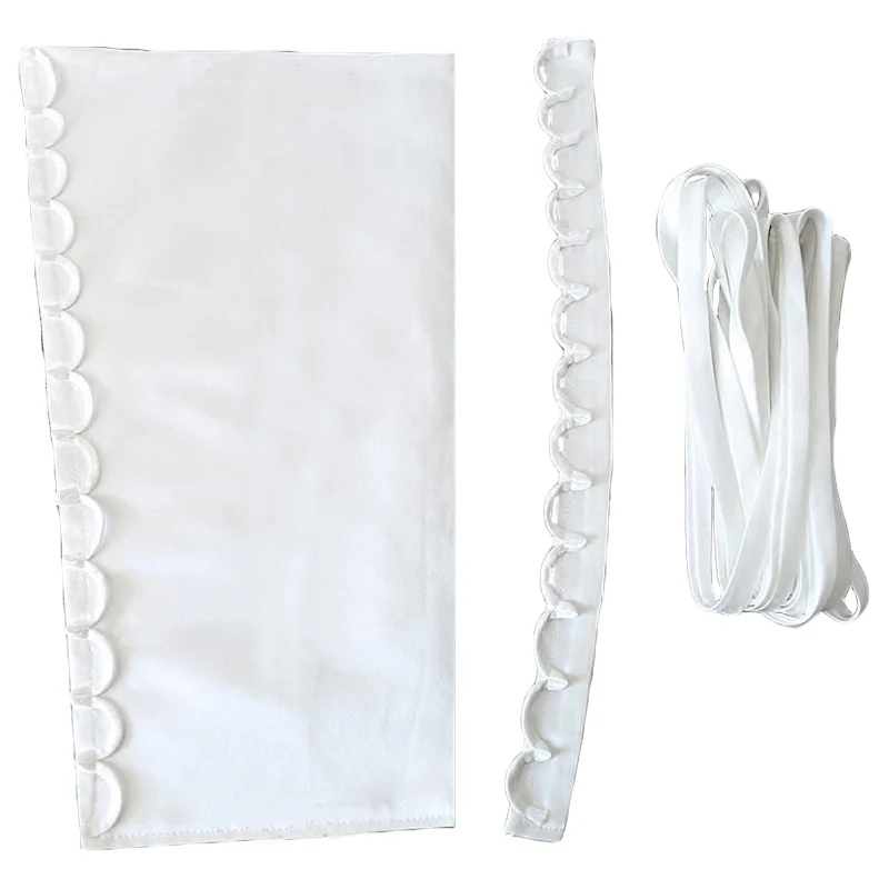 3Pcs/Set Satin Corset Kits Zipper Replacement Wedding Gown Back Lace Webbing DIY Craft Wedding Dress Accessories Lace Up
