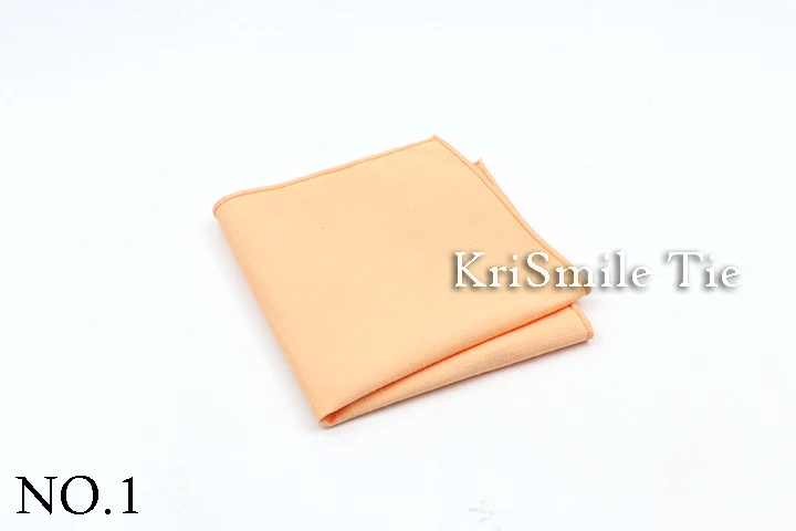 Solid Color Cotton Linen Handkerchiefs Woven Pocket Square Mens Peach Pink Green Casual Square Pockets Handkerchief Towels Gift