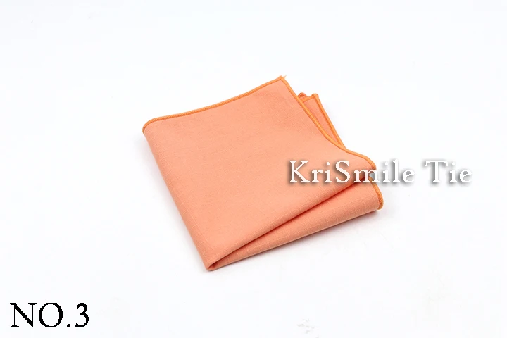 Solid Color Cotton Linen Handkerchiefs Woven Pocket Square Mens Peach Pink Green Casual Square Pockets Handkerchief Towels Gift