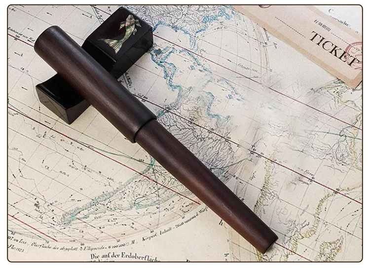 Japanese WANCHER pen wooden stationery gift for men