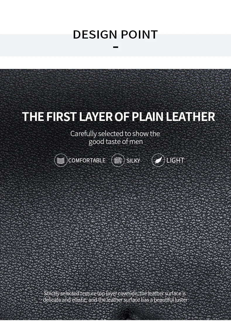 BISON DENIM Cow Leather Fashion Slim Minimalist Men Wallet Credit Card Holder RFID Blocking Leather Purse 11.3*8.2*1cm W9670-1BS