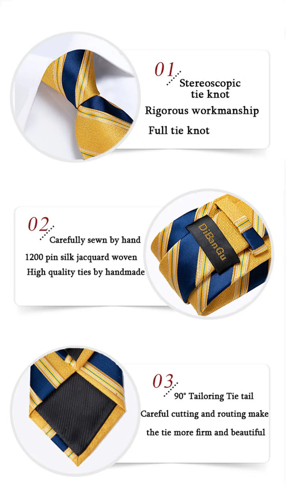 Gray Striped Paisley Ties For Men Wedding Accessories Men's 8cm Neck Tie Pocket Square Cufflinks Gift For Men DiBanGu