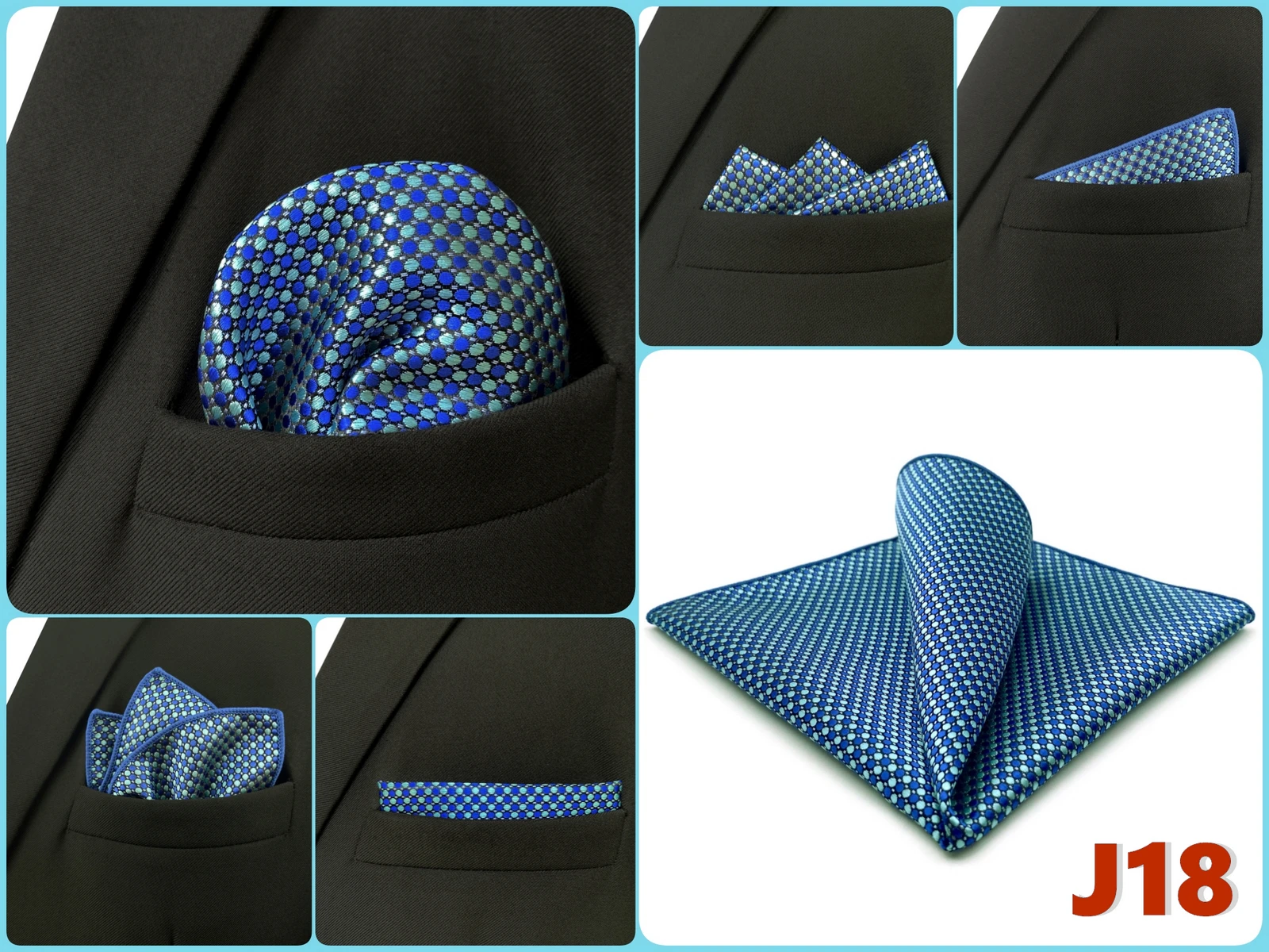 Mens Hanky Pocket Square Handkerchief Green Olive Sage Mint Emerald Paisley Striped Dots Suit Pocket Towel Vintage Dropshipping