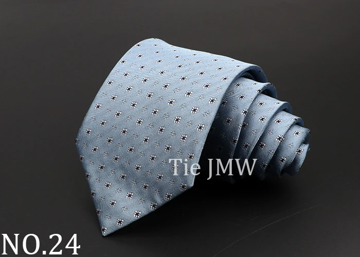 New Classic Men's Ties Neck Ties 8cm Plaid Striped Floral Ties for Formal Business Luxury Wedding Party Neckties Gravatas Gift