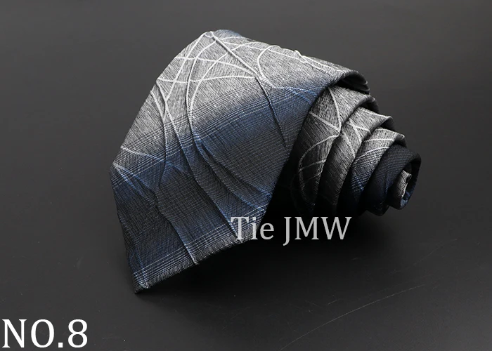 New Classic Men's Ties Neck Ties 8cm Plaid Striped Floral Ties for Formal Business Luxury Wedding Party Neckties Gravatas Gift