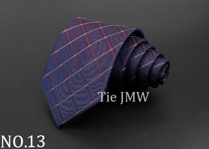 New Classic Men's Ties Neck Ties 8cm Plaid Striped Floral Ties for Formal Business Luxury Wedding Party Neckties Gravatas Gift