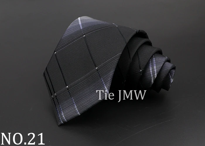 New Classic Men's Ties Neck Ties 8cm Plaid Striped Floral Ties for Formal Business Luxury Wedding Party Neckties Gravatas Gift