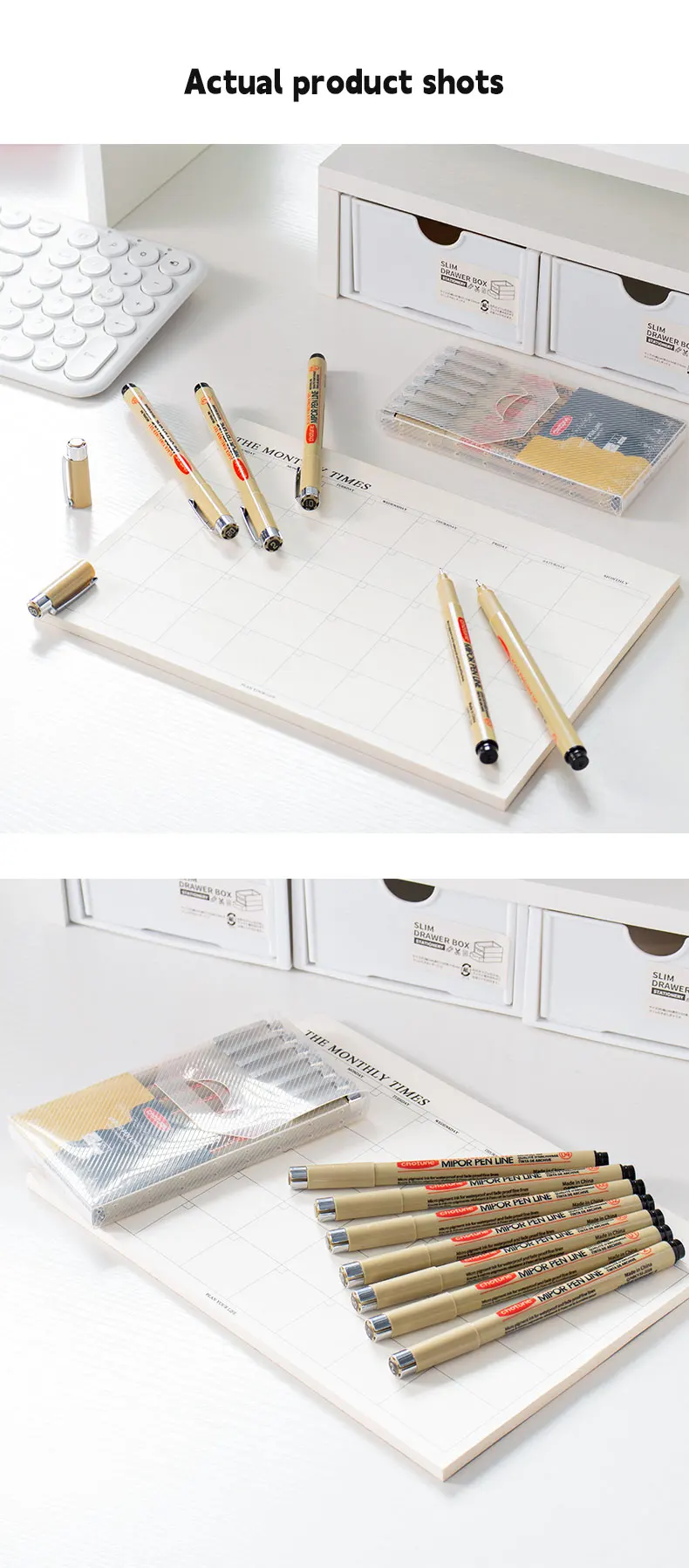 Manga Markers Needle Pen Art Hand-painted Hook Line Pen Sketch Pens Stationery Set Art Supplies School Supplies Art Sakura Pen