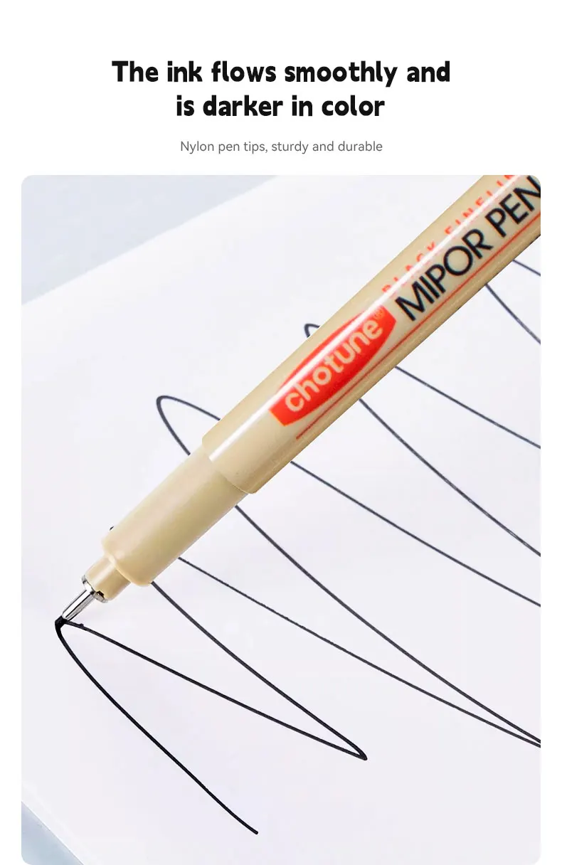 Manga Markers Needle Pen Art Hand-painted Hook Line Pen Sketch Pens Stationery Set Art Supplies School Supplies Art Sakura Pen