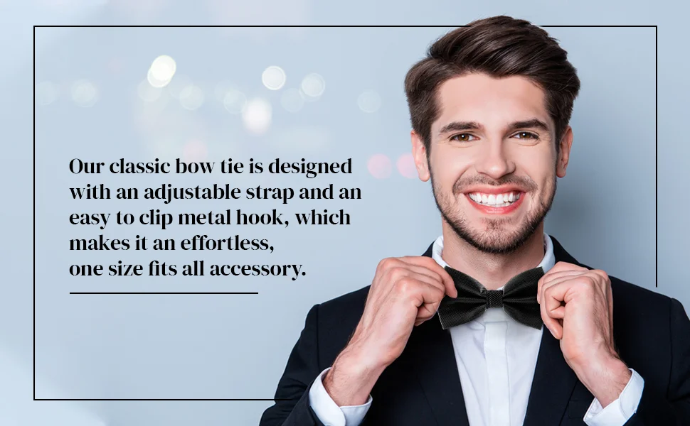 HUISHI Adjustable Bow Tie Men And Women Wedding Accessories Party Bowtie Classic Adult Multicolor Adjust Neck Fashion Bow Tie