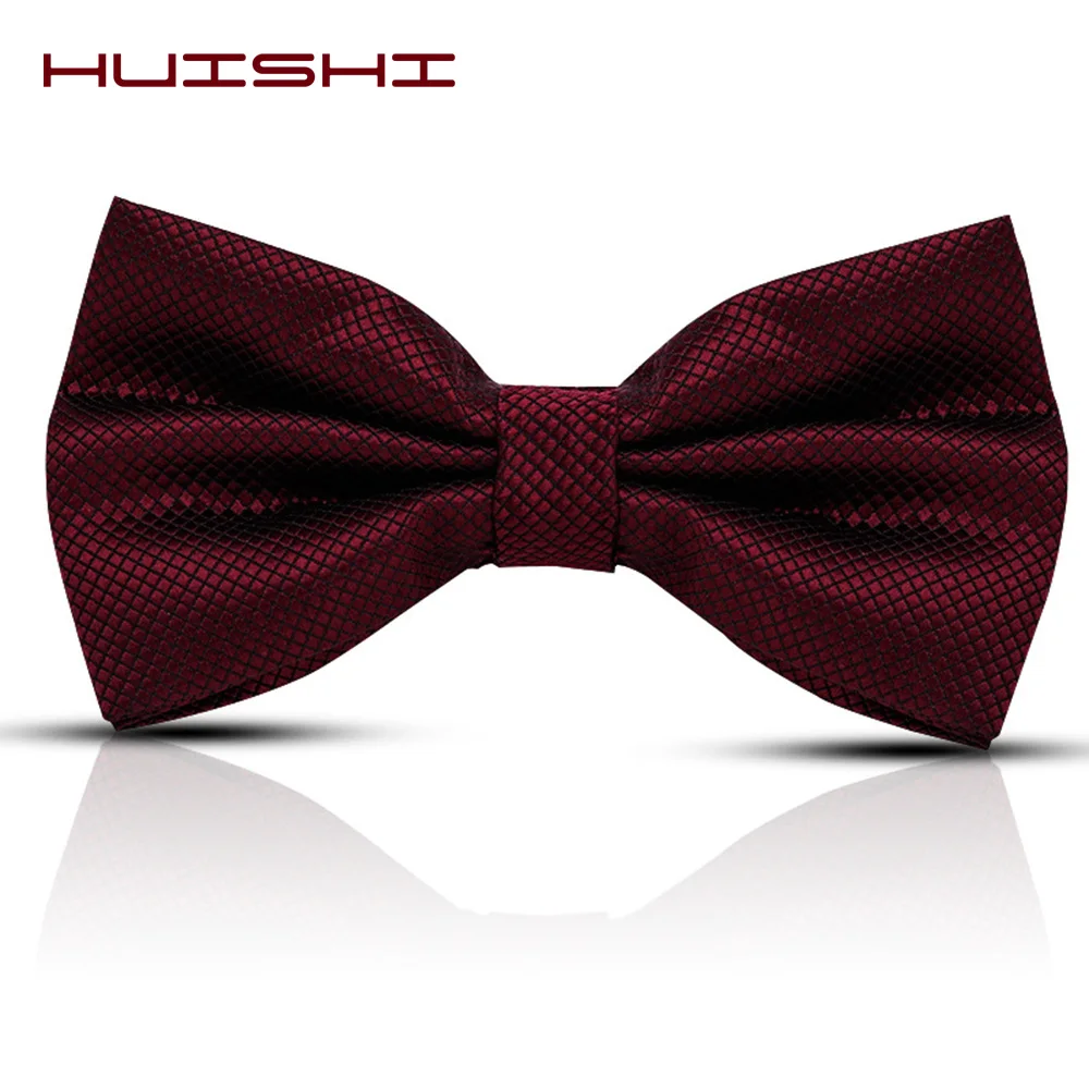 HUISHI Adjustable Bow Tie Men And Women Wedding Accessories Party Bowtie Classic Adult Multicolor Adjust Neck Fashion Bow Tie